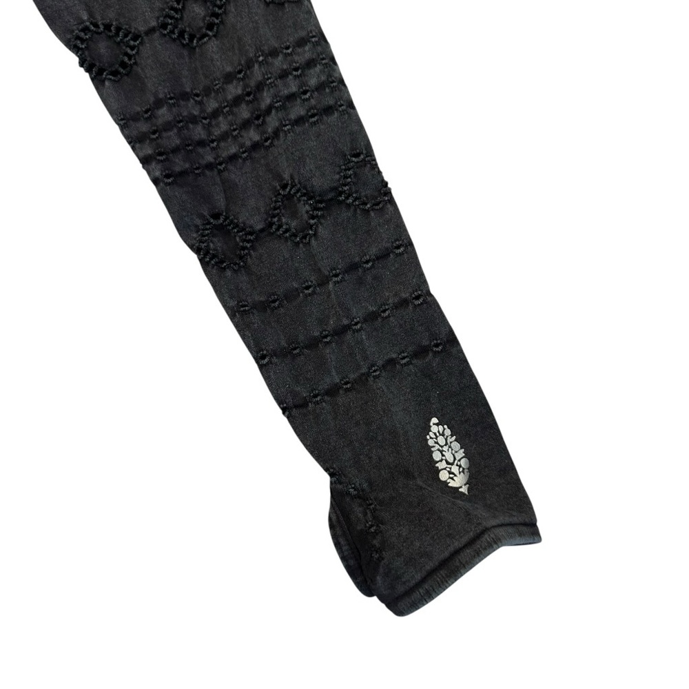 Free People Movement Seamless Good Karma Hoodie Black M/L - Picture 5 of 10